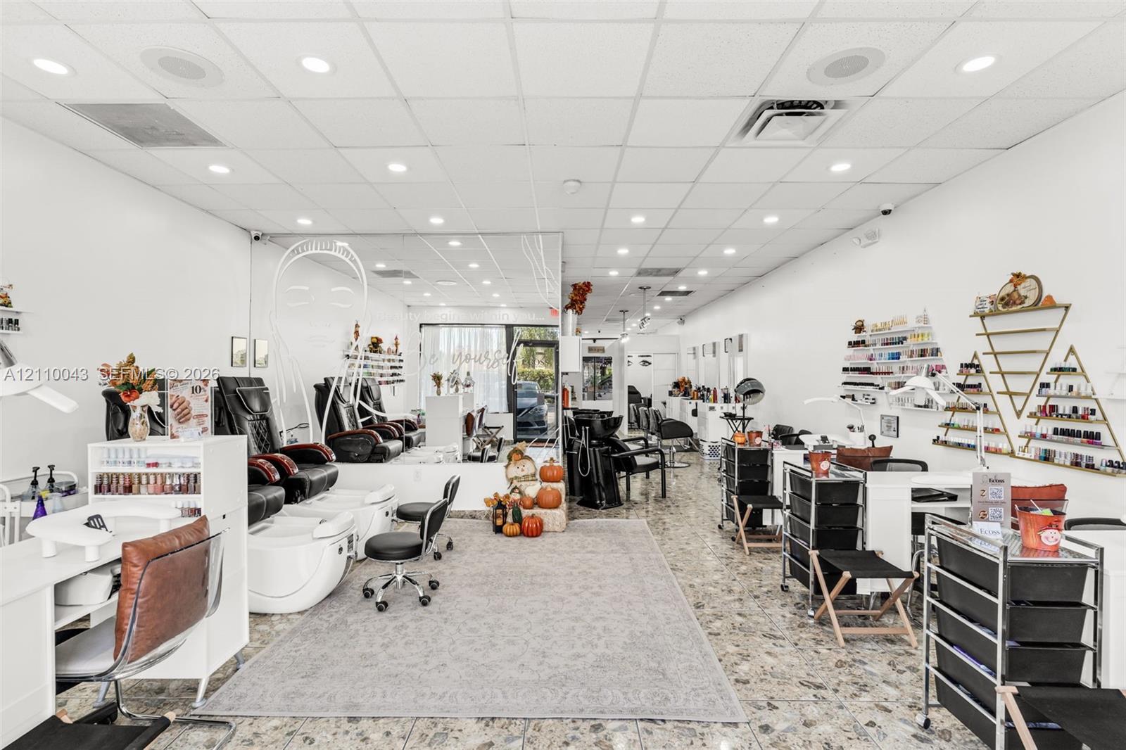 Beauty and barber shop for sale at 10515 SW 109th Court, Miami, FL 33176